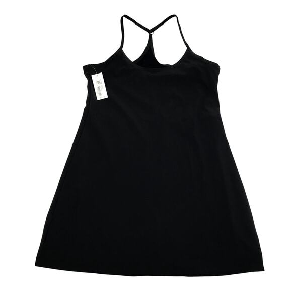 OUTDOOR VOICES The Exercise Dress Sz XXXL Black Functional Racerback Shorts NWT - Picture 6 of 14